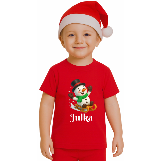 Czapka Mikołaja IDRUK – bawełniana dla dzieci i dorosłych.