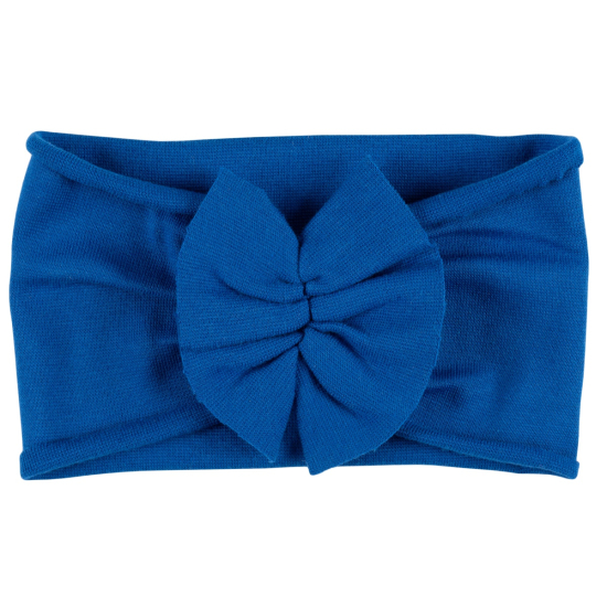 Opaska niemowlęca bawełniana mini turban z kokardką – polska produkcja