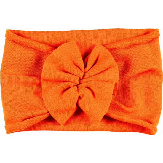Opaska niemowlęca bawełniana mini turban z kokardką – polska produkcja