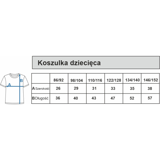 Personalizowana koszulka dziecięca z własnym nadrukiem – imię, tekst lub grafika